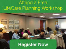 Attend a Free LifeCare Planning Workshop Button